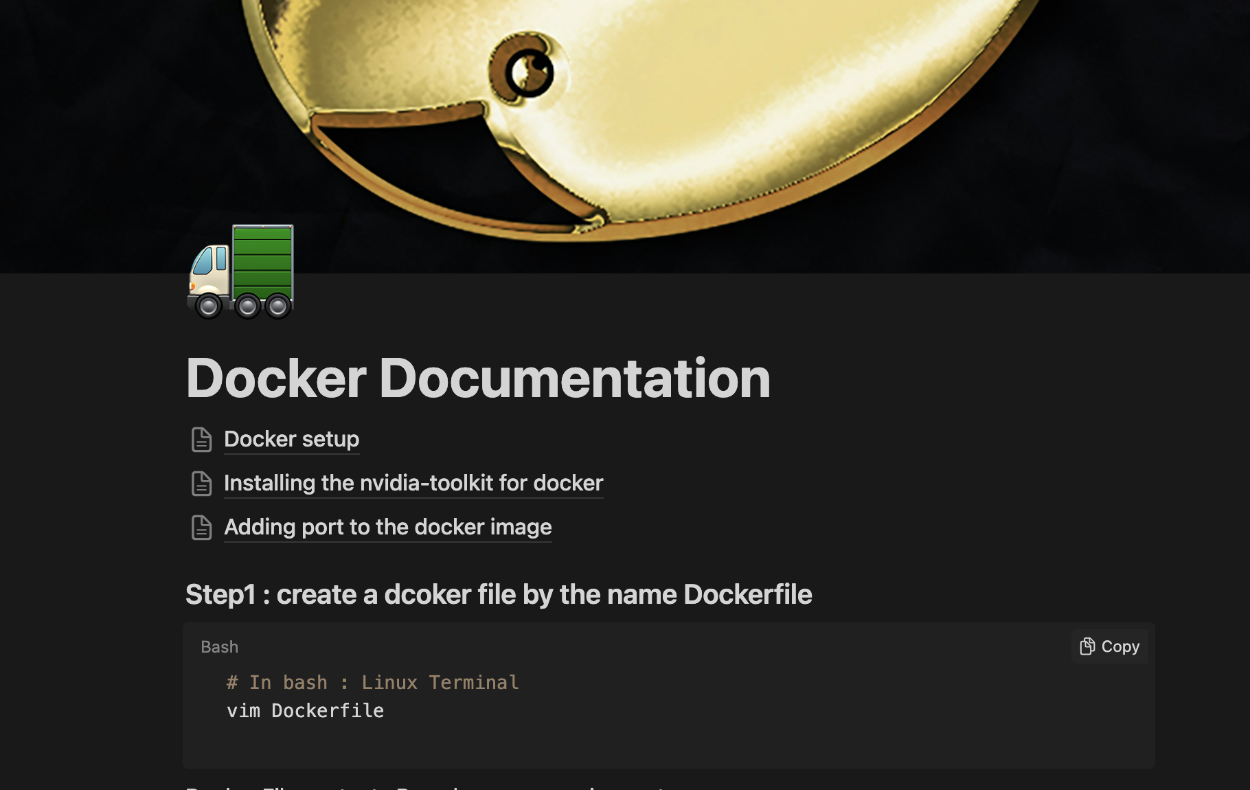 Docker blog